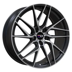 Euro Design – Tech – Black – 18″x8″ 35mm – Summer Wheels – T188F35667MBM